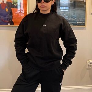 Kith Men's Classic Black Crewneck Sweater